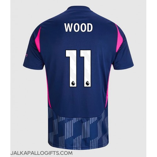 Nottingham Forest Chris Wood #11 Vieraspaita 2024-25 Lyhythihainen